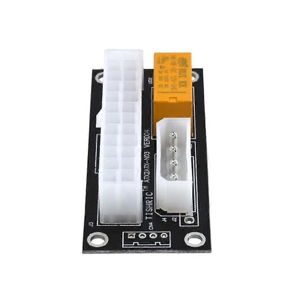 Dual Power Add2PSU Sync Startup Board Big 4PIN/SATA Power Startup Card Mining