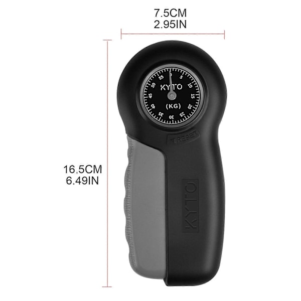 Pekfinger Handstyrketräning Grepp Handdynamometer Greppstyrkemätare