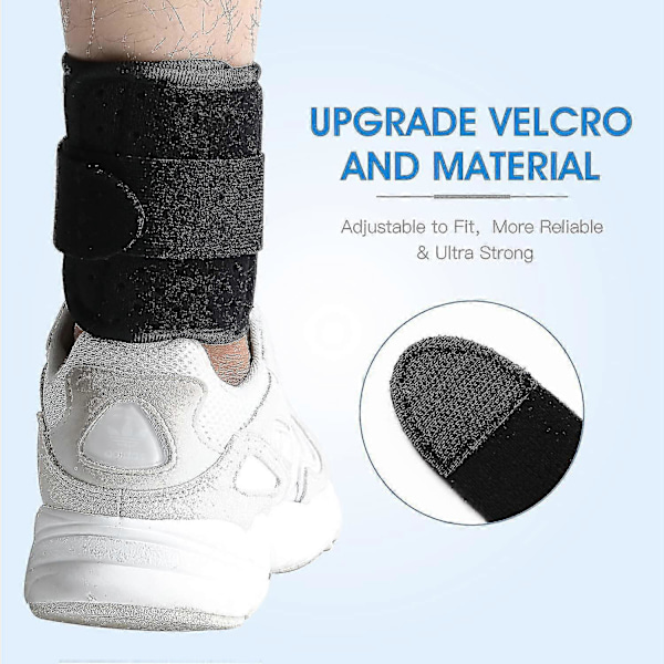 Justerbar Droppfotsskena Fotupp Afo-skena Unisex Passar För Höger/vänster Fot Ortos Ankelstödsbandage, Förbättra Gåendet, Effektiv Smärtlindring