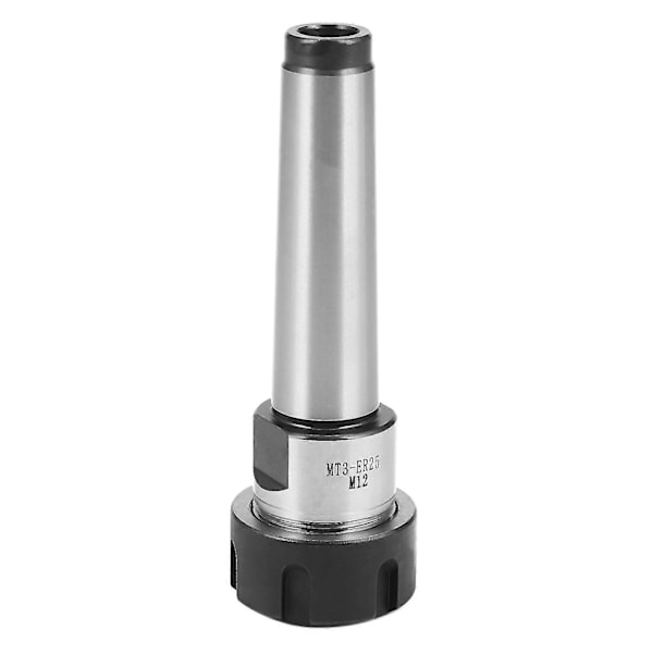 9st Er25 Spännhylsor+1st Mt3 M12 Er25 Spännhylsa Morse Konhållare för CNC Fräs Svarvverktyg
