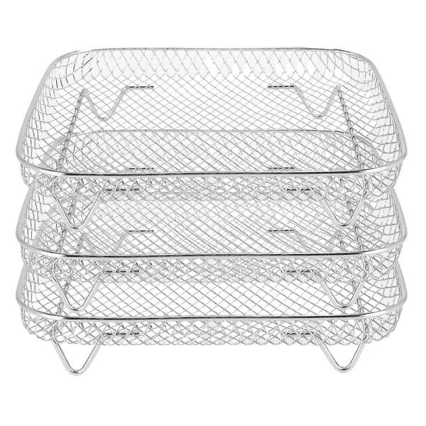8-tommers stativ for Instant Vortex, firkantet, tre stablebare dehydrator