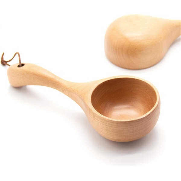 KESAPLAN Badesalt Scoop Tresleiv Skje Scoops for Beholdere Mel Scoop Sleiver for Matlaging
