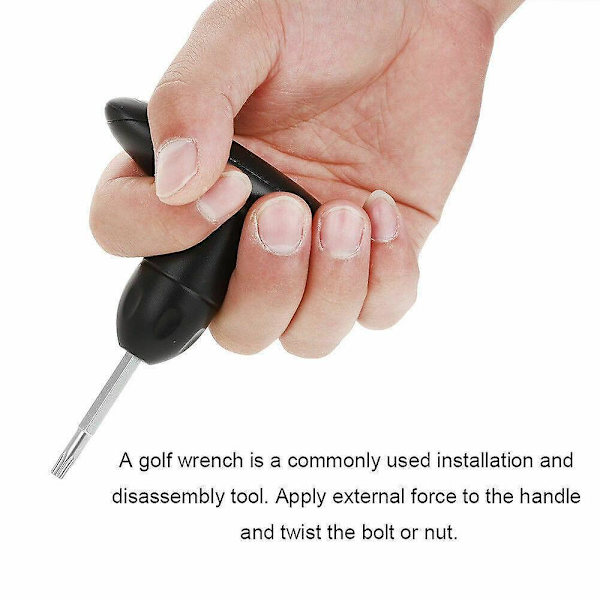 Udskiftningsjusteringsnøgle til Golfklub Driver Skaft Adapter O[R