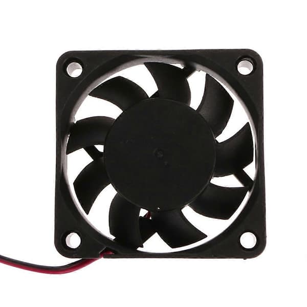 for DC 12V 2-pin 60x60x15mm PC-datamaskin CPU-system kjølevifte med glidelager 60