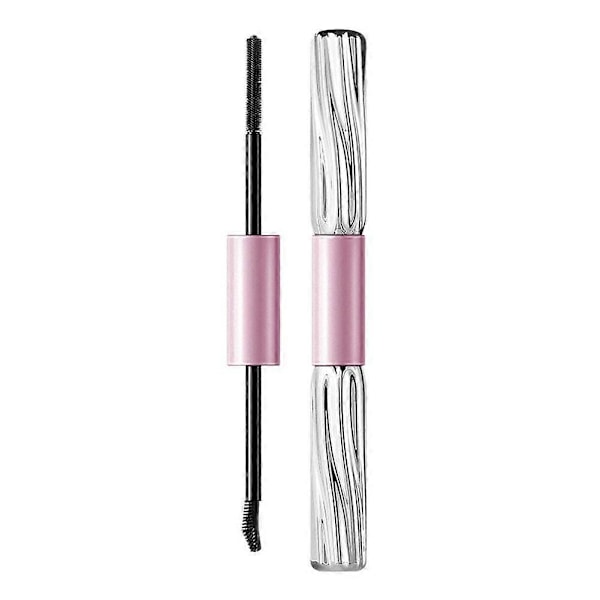 Dobbeltsidet Mascara 4D Silk Fiber Vandtæt Langtidsholdbar Volumengivende Skønhed