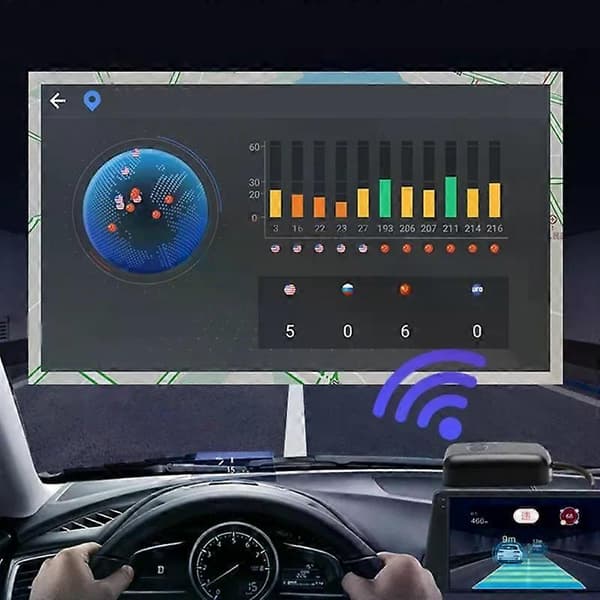 Bilnavigationsantenne SMA Han Til Bil Lastbil SUV DashCam Antenne