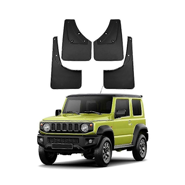 Stänkskydd för Jimny 2019-2023, Mudguards, Stänkskärmar, Stänklappar, Tillbehör Svart Y