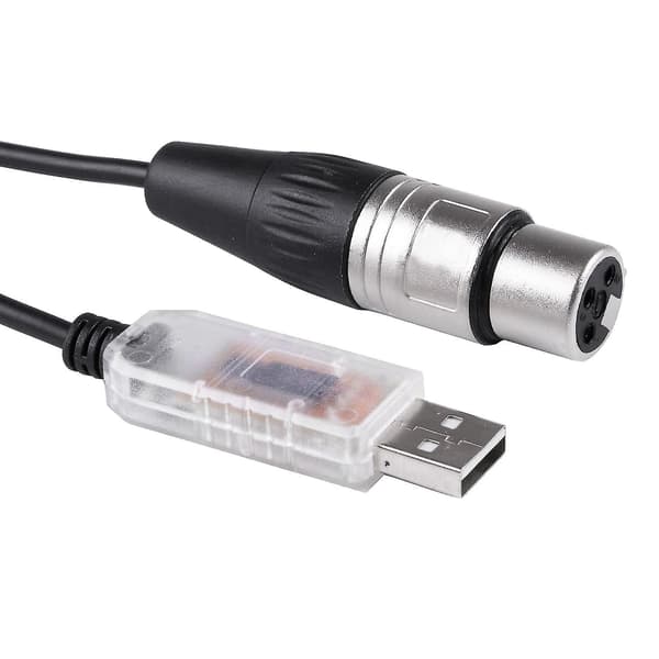 Ft232rl Usb Til Rs485 Xlr Adapter Dmx512 Interface Kabel Scenebelysningscontroller Kabel