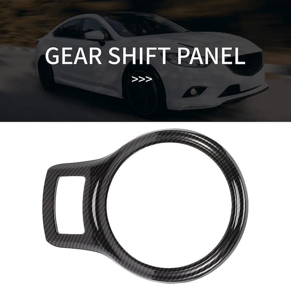 Automatisk Kolfiber Central Växelpanel Kontrollpanel Dekal Bil Interiör Modifiering För Toyota 86/su