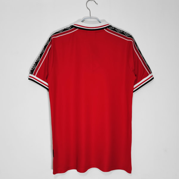 Retro Legend 98-99 Manchester United Hjemmetrøje Short Evra NO.3 L