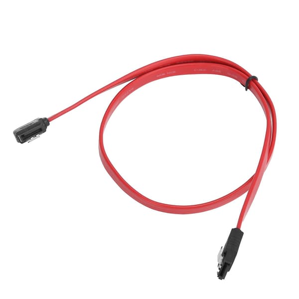 50 cm datakabeladapter Sata 3.0-interface med ren kobber-splint til harddisk, venstre vinkel