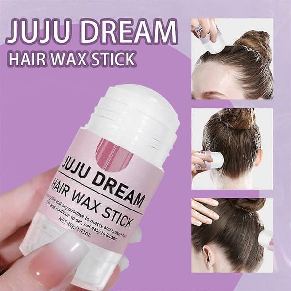 JUJUDREAM Hårvax Stick Är Icke-fet, Långvarig, Glänsande Och Fluffig Hårvax