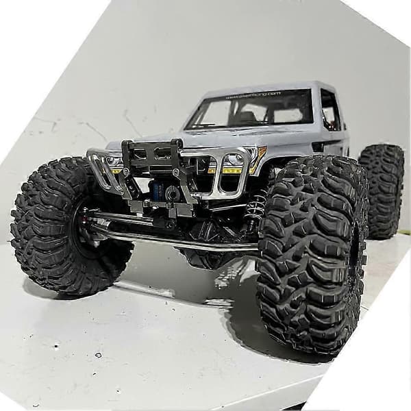 Metal Front Bumper Bull Bar til Axial Wraith Spawn 1/10 RC Crawler Bil Opgraderingsdele Tilbehør, B