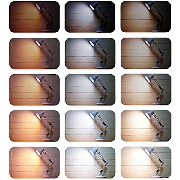Skrivebordslampe med vippebryter, dimbar, jenter, husholdning, nattbordslampe, barn, skrivebordslampe for lesing, kontor, kafébelysning, sammenleggbar, rosa