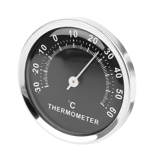 58mm Mini Biltermometer Analog Temperaturmätare -30~60 Hög Noggrannhet
