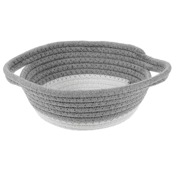 Handvävd Förvaringskorg Bomullsrep 23.00X19.00X8.00CM 1st