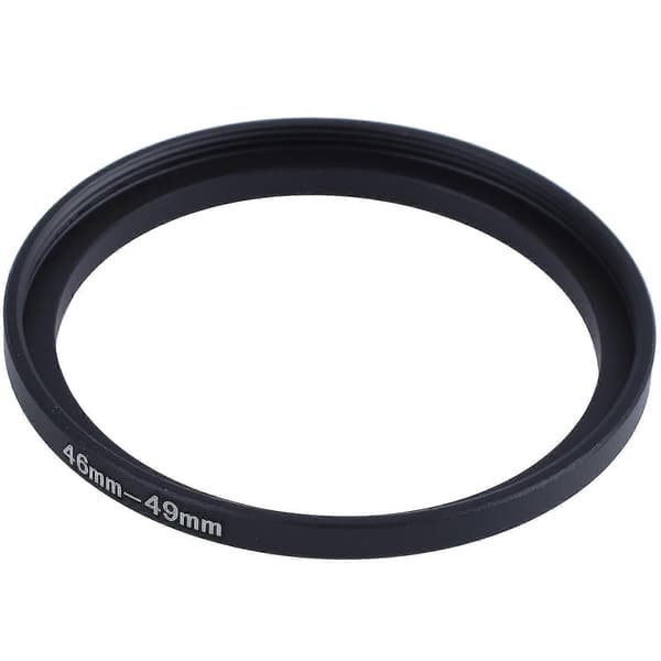 46mm til 49mm Kamera Filter Linse 46mm-49mm Step Up Ring Adapter