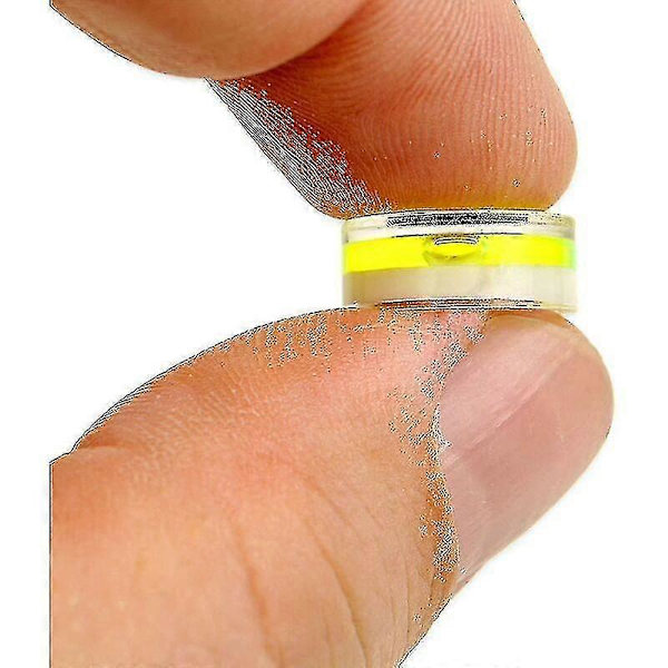 Vattenpass, 5-pack, 12 mm diameter, precisionsvattenpass med luftbubbla, minivattenpass