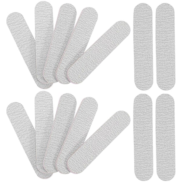 100 st Nagelbuffringsfilar Portabla Nagelfilar Små Nagelfilar Manikyr Nagelfilar för Slipning
