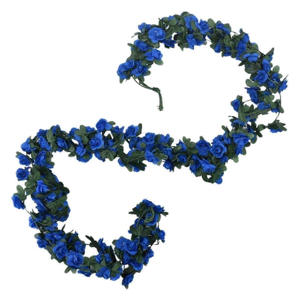 Simulerad Rosranka 45 Ljus Blue