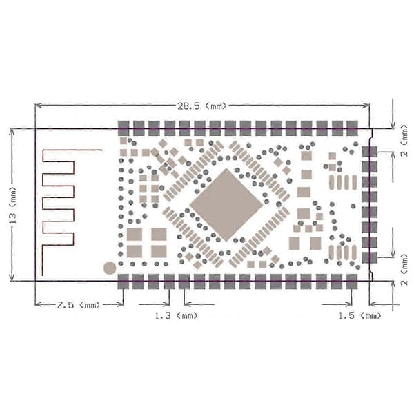 BTM835 Bluetooth Audio Modul Understøtter A2DP AVRCP HFP AAC CSR8635 Chip Stereo Bluetooth Modul