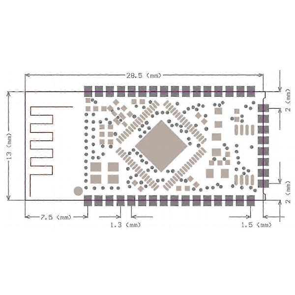 BTM835 Bluetooth Ljudmodul Stöd A2DP AVRCP HFP AAC CSR8635 Chip Stereo Bluetooth Modul