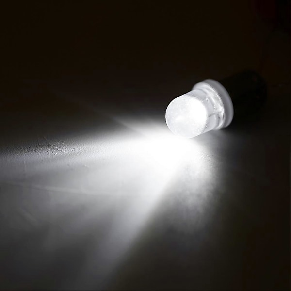 20 kpl T11 T4W BA9S H6W 1895 Kupera 1LED Auto Auton LED Valkoinen Kojelaudan Valolamppu