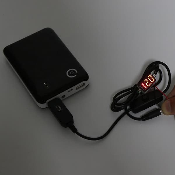 USB 5V Boost til 12V Spændingskonverter 2A Step-up Volt Transformer Boost Line