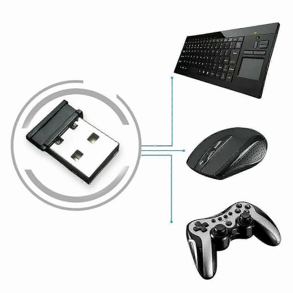 Universal 2.4g Trådløs Modtager USB Adapter Til Computer Mus Tastatur Tilslutning