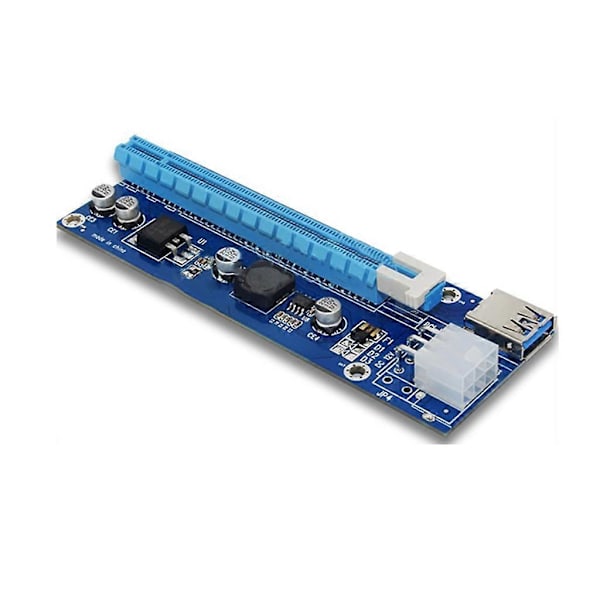 PCI-E 1X til 16X Extender Adapterkort til Workstation & Computerudstyr