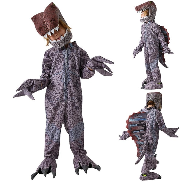 Halloween Party Kids Dinosaur Cosplay -asu Spinosaurus Set 8-9 Years