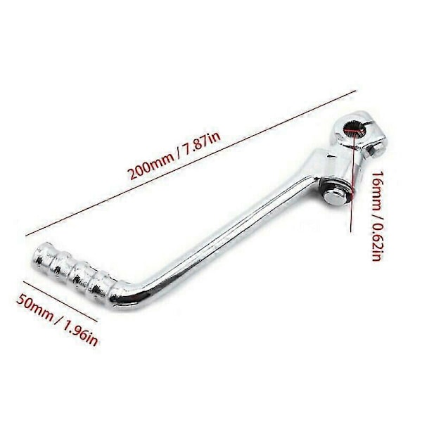 Motorcykel Kick Starter Arm Start Pedal til Kawasaki KE KL/KLX/KX/KDX/KZ/125/175/200 16mm Edition d