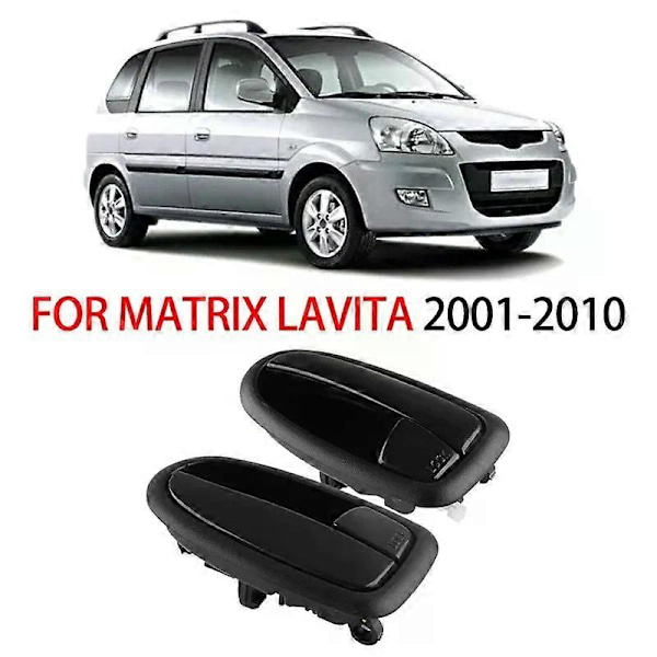 Auton musta sisäoven kahva Hyundai Matrix Lavita 2001-2010