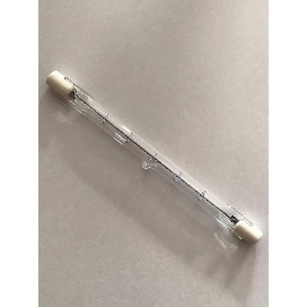 2 stk. 300W Dimbar R7s Lineær Halogenpære Sikkerhetsflomlys 118mm