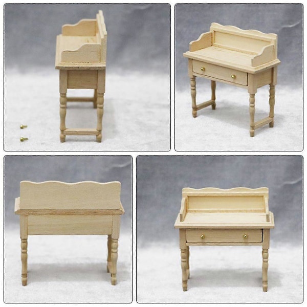 Miniature Skrivebordsmodel Mini Hus Simulation Skrivebord