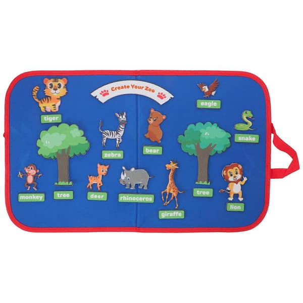 Filtbräda för barn, pedagogisk interaktiv inlärning, rektangulär .00X36.00X0.50CM 1 set
