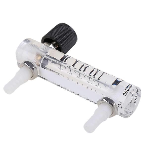 Gasregulator LZQ-3 Flödesmätare 0-3LPM Flödesmätare med Kontrollventil för Syre