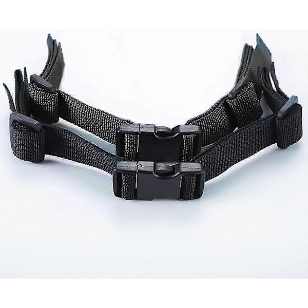 Bröstrem för Ryggsäck - 2-pack, Svart