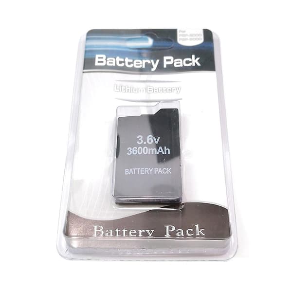 Bærbart Gamepad Batteri 3.6V 3600mah for PSP 2000 for PSP 3000