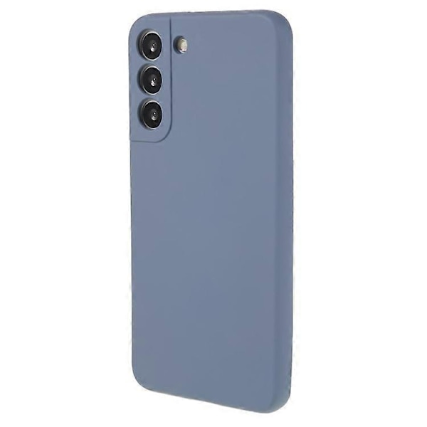 Kompatibelt för Samsung Galaxy S21 FE 5G Gummibelagt TPU-telefonfodral Fiberfoder Anti-Repskydd Grey