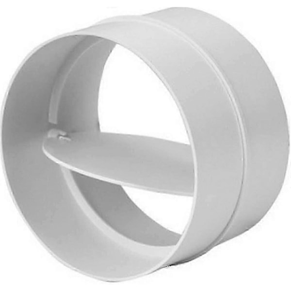 100mm Tilslutning med Kontraventil Rund