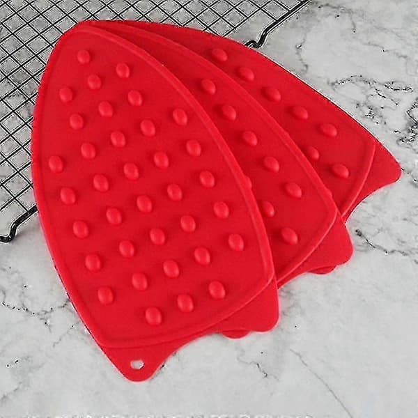 Praktisk varmebestandig strykematte elastisk og solid silikonjernbeskytter for hjemmebruk