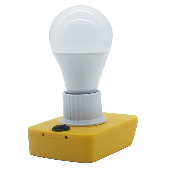 Bærbar E27 Pære LED Lys Til 18v 20v Serie Lithium Batteri Dcb180 Dcb182 Dcb609