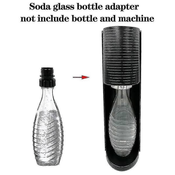 Sodavandsflaske Adapter Glasflasker Hurtigforbindelse Til Sodastreams
