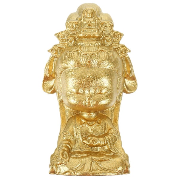 Avalokitesvara Staty Liten Mässing Avalokitesvara Staty Hem Bil Avalokitesvara Skulptur