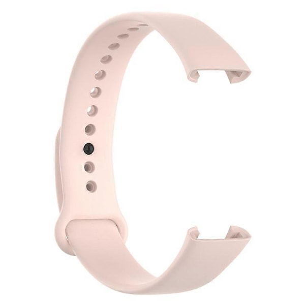 Yhteensopiva Xiaomi Redmi Smart Band Pro -älykellon kanssa, yksivärinen pehmeä silikoninen ranneke, säädettävä Pink