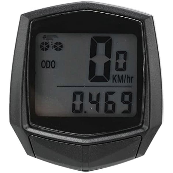 RiToEasysports Cykelcomputer SD 581 Kablet Cykelkilometertæller Cykelcomputer Passer til de fleste cykler Elektrisk cykelmodifikationstilbehør