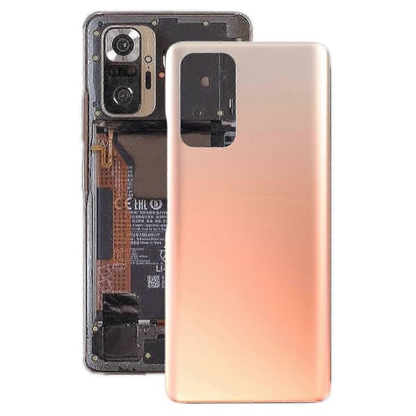Batterilucka i glas för Xiaomi Redmi Note 10 Pro / Redmi Note 10 Pro Max / Redmi Note 10 Pro