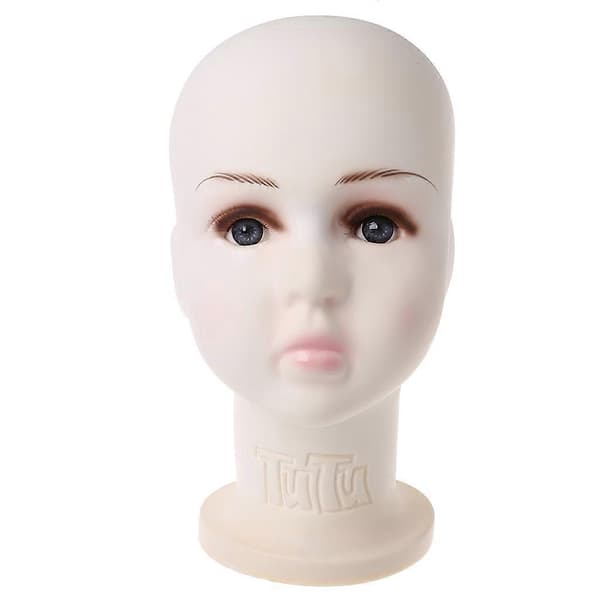Børne Mannequiner Mannequin Hoved Til Paryk Hatte Show Model Stand Display