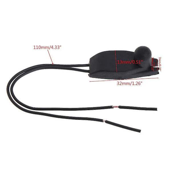 Extern Temperatursensor För Peugeot - 206 207 208 306 Hållbar